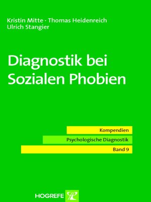 cover image of Diagnostik bei Sozialen Phobien